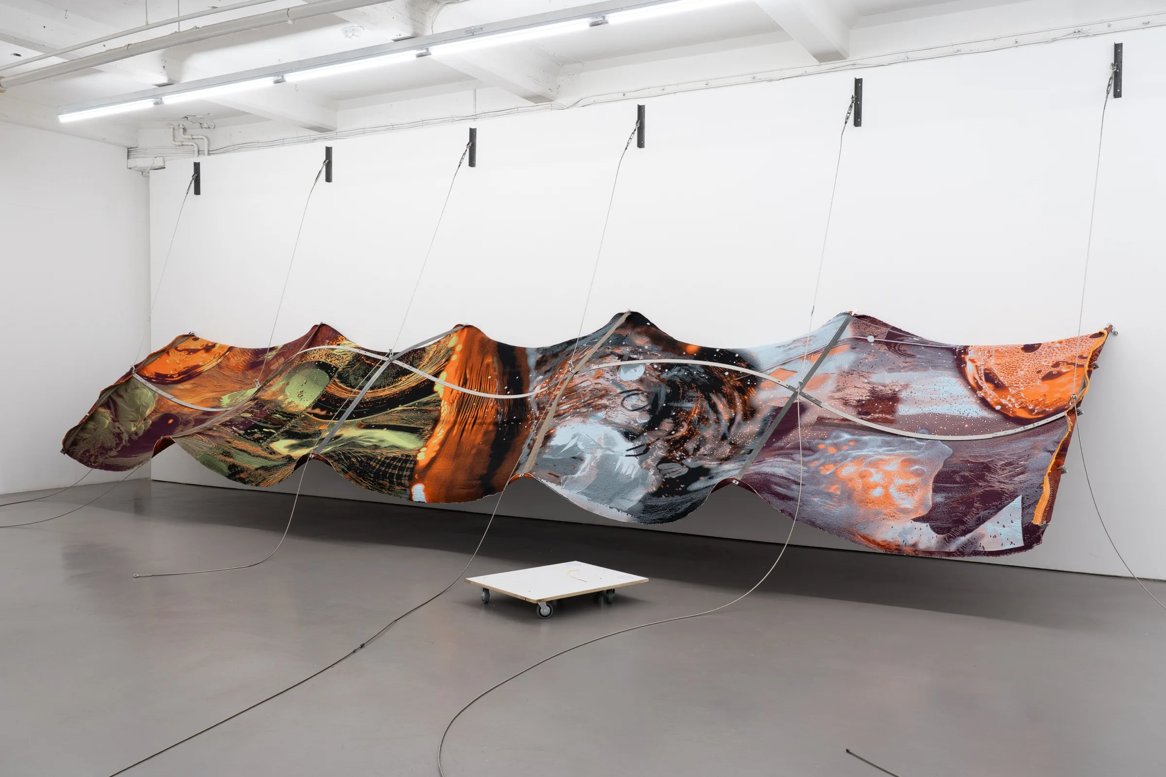 Eavesdrop - Nicola Arthen & Rodrigo Red Sandoval at Platform Stockholm, photo by lou mouw