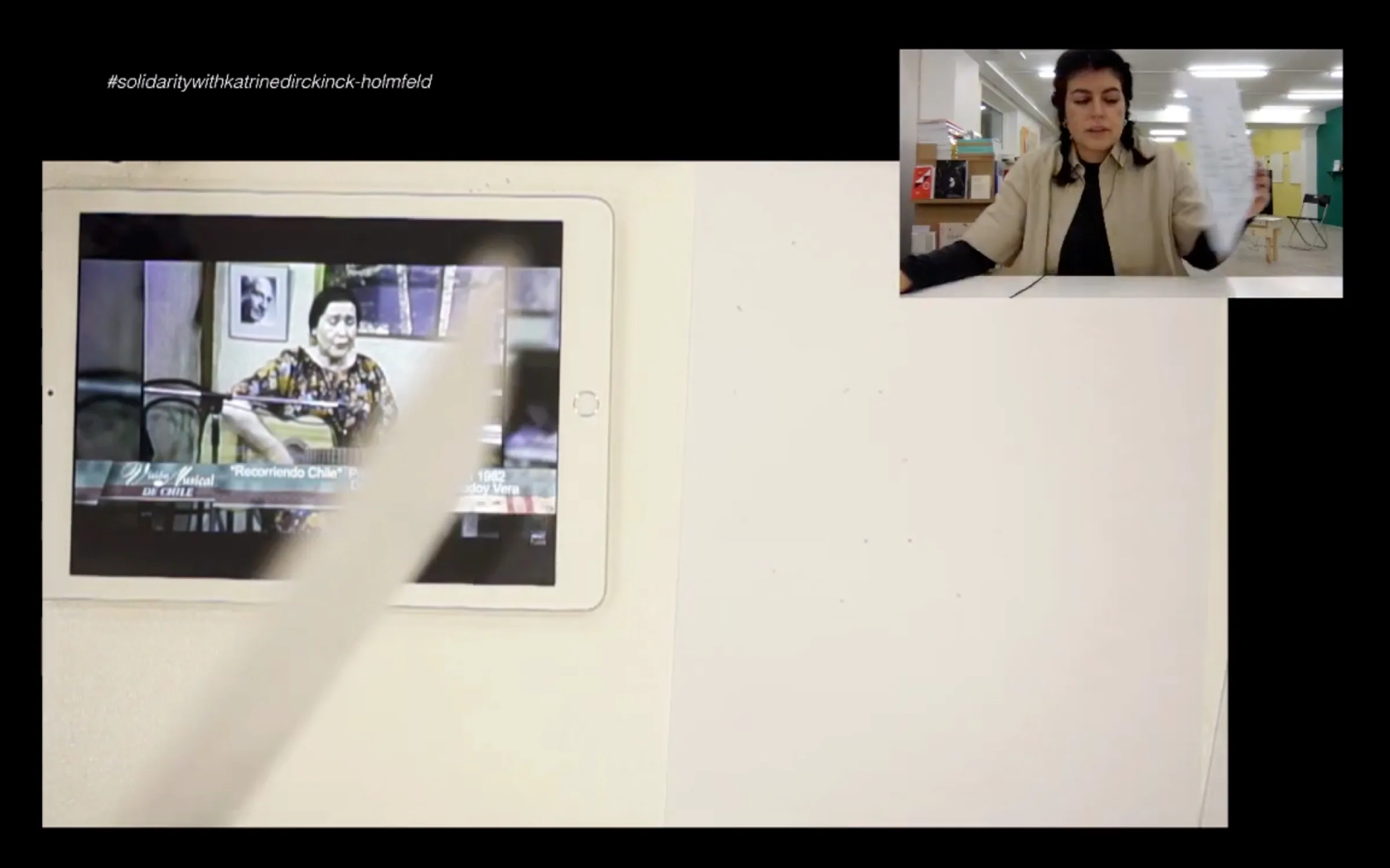 Beyond Books online series at Index Foundation, Stockholm, photo by lou mouw