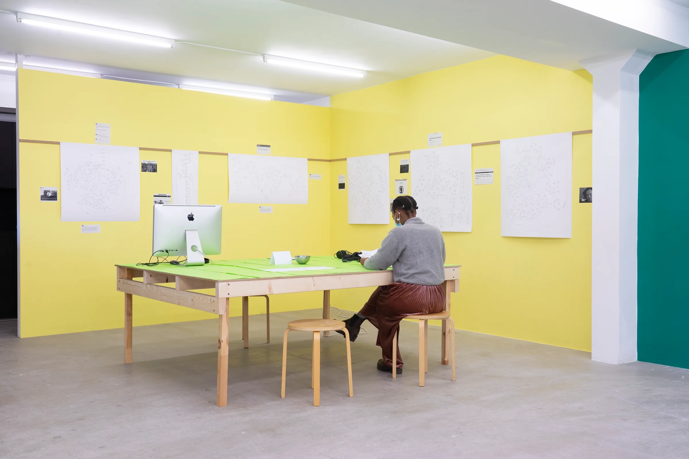 Tracking Distribution at Index Foundation, Stockholm, photo by lou mouw