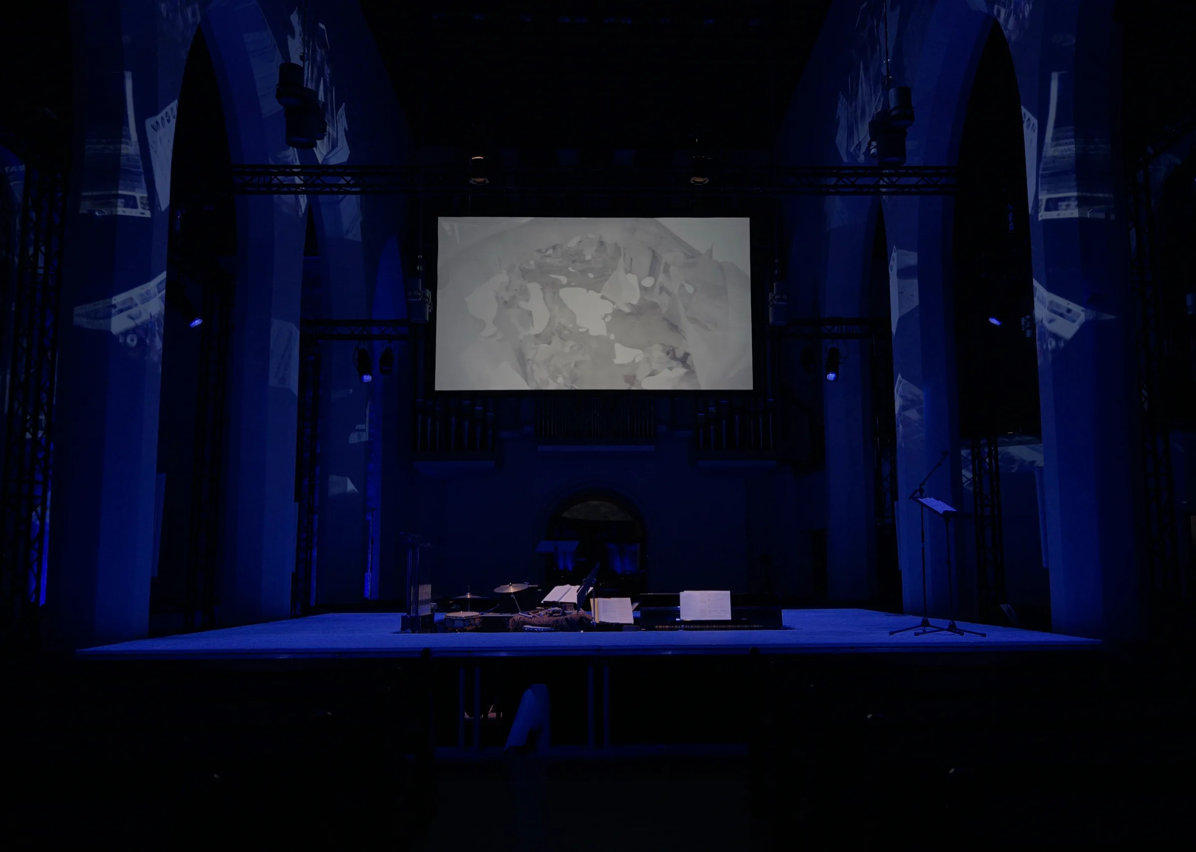 Luther 500 at Petrikirche, Mülheim, photo by lou mouw