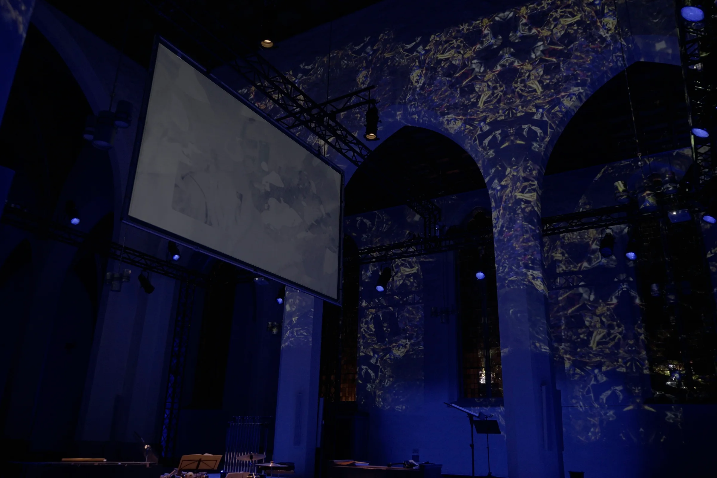 Luther 500 at Petrikirche, Mülheim, photo by lou mouw