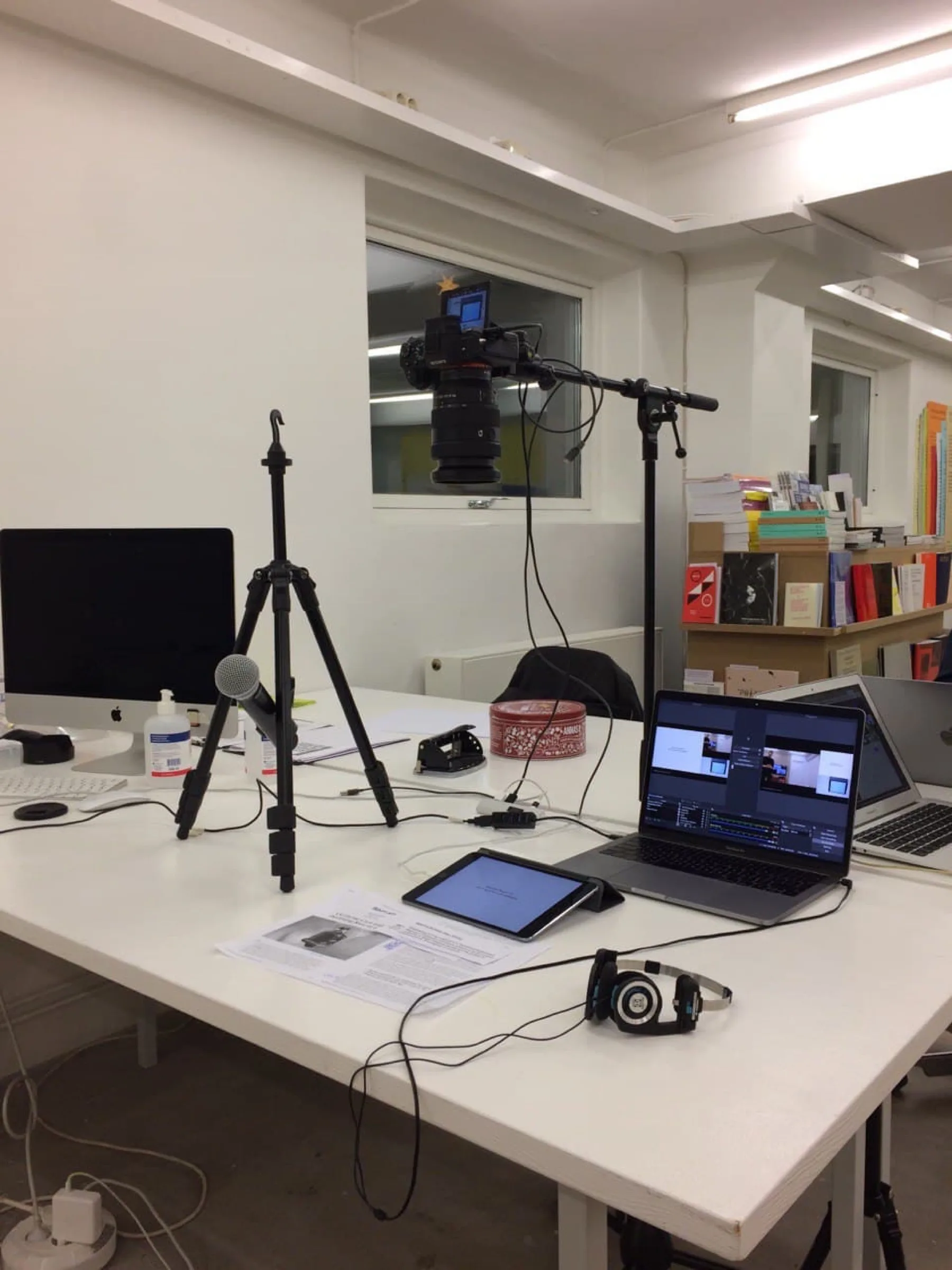 Beyond Books online series at Index Foundation, Stockholm, photo by lou mouw